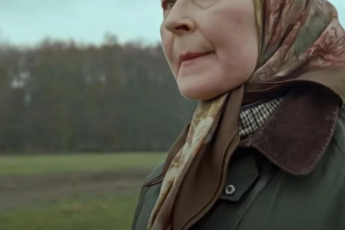 Stella Gonet as Queen Elizabeth II in 'Spencer'