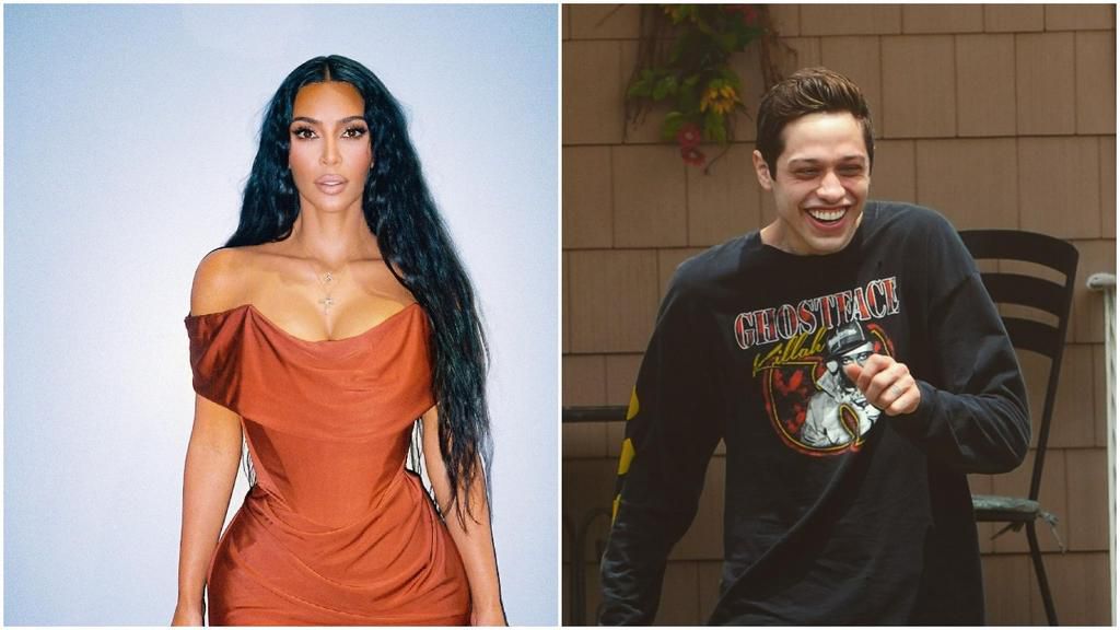 Kim Kardashian and Pete Davidson [Instagram/KimKardashian] [Instagram/PeteDavidson]