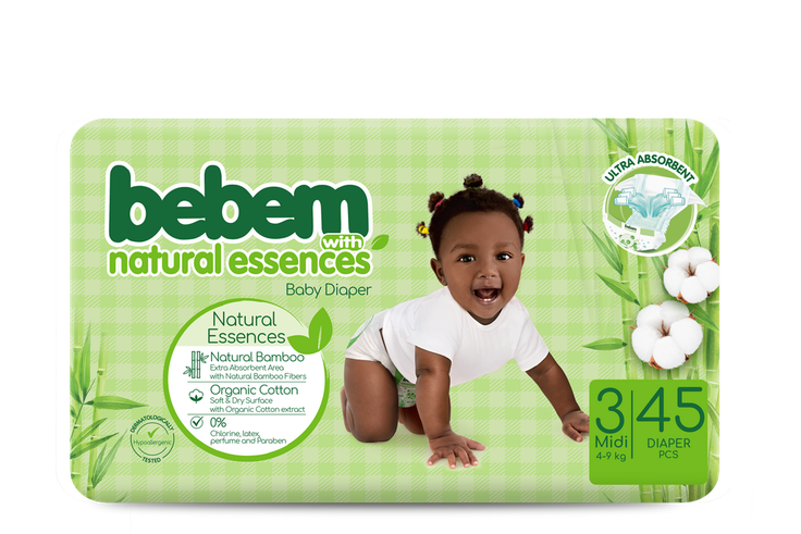 'Inspired By Nature", Hayat Kimya, launches Bebem with natural essences baby diapers in Nigeria