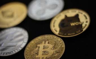 Crypto coins.