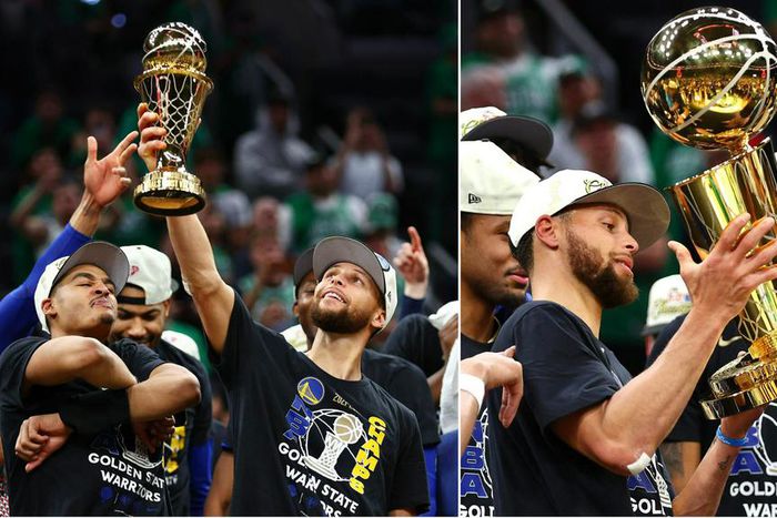 Steph Curry wins 1st Finals MVP award as Warriors crowned champions against the Celtics in Game 6