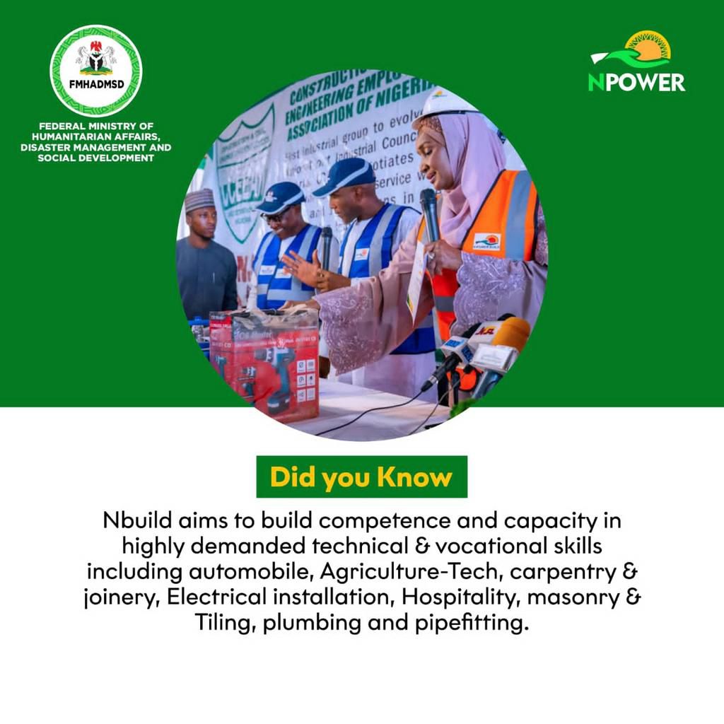 11 Facts you didn't know about FG's Npower Nbuild (Infographics)