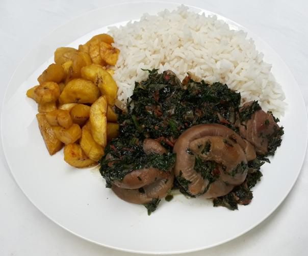 White rice and Sauce or stew [All Nigerian Foods]