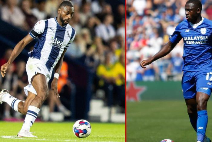 Semi Ajayi and Jamilu Collins will face each other in West Brom v Cardiff