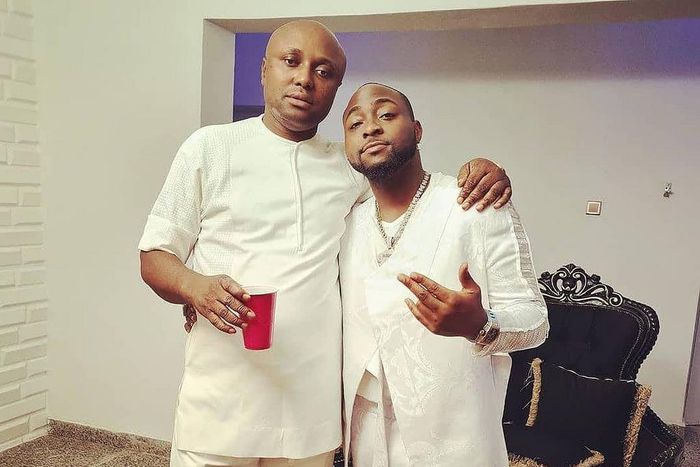 Israel DMW and music star Davido [NaijaPalsOnline]