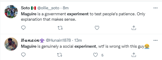 Harry Maguire was criticized again for his performance in Manchester United's victory against Norwich