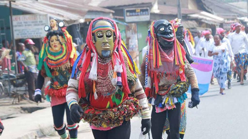 Ekpo festival in Annang