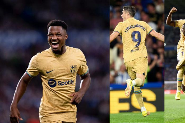 Ansu Fati the hero as Lewandowski scores 2 goals in Barcelona's 4-1 win against Real Sociedad