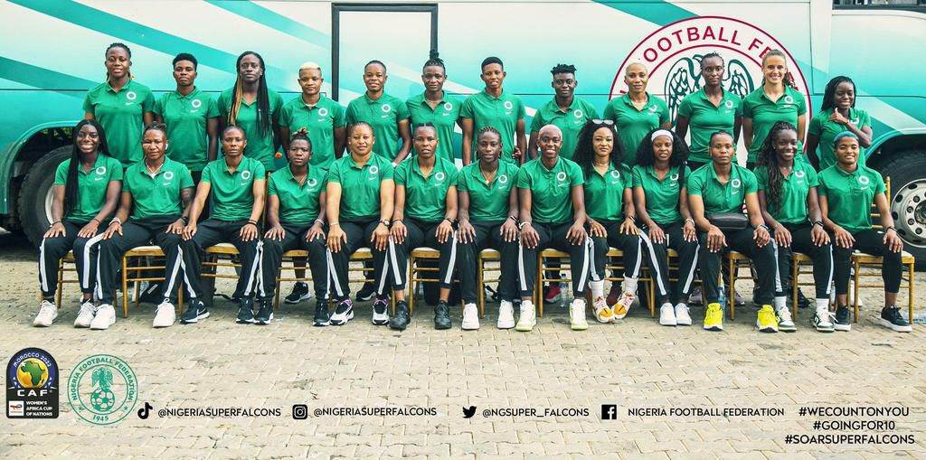 The Super Falcons of Nigeria.