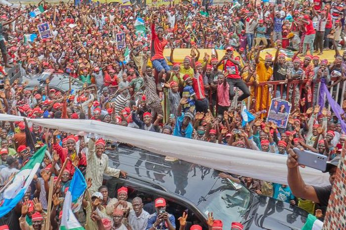 Kwankwaso unveils NNPP Secretariat in Lagos. [Twitter:NNPP]