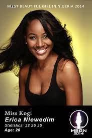Erica as a contestant on MBGN [Silverbird]
