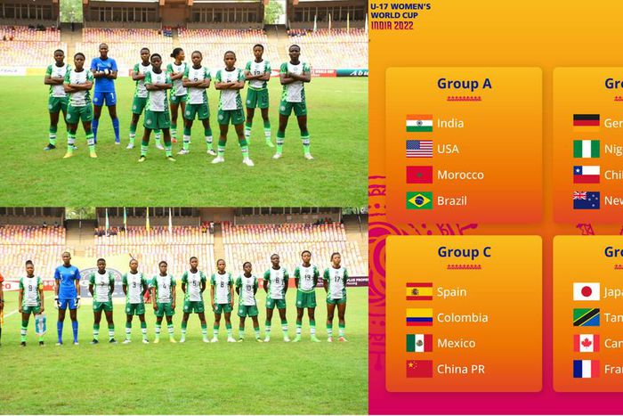 Flamingos to face Germany, Chile and New Zealand at FIFA U-17 Women's World Cup