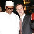 Vice President 'Yemi Osinbajo (L), President Muhammadu Buhari (M) and Facebook Founder and CEO Mark Zuckerberg (R) taking a selfie