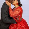 Nollywood actress Mercy Aigbe and her husband Adeoti Kazim [MediaRoomHub]