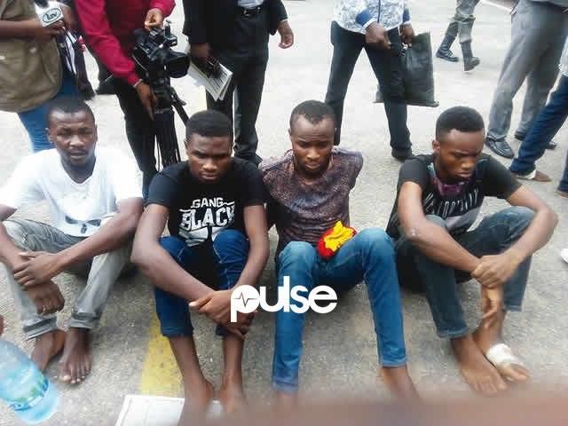 Four suspects, Balogun Ademola, Obina Igwe, Tunmise Omotore and Joel Kantiok, alleged to have robbed Mr. 2kay claimed they received instruction from Burna Boy to carry out the activity.