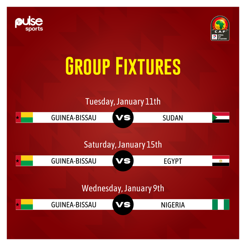 Guinea Bissau fixtures
