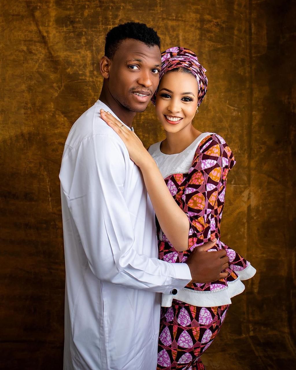 Shehu Abdullahi shows off style with wife, appreciates Kebbi State Governor [Photos]