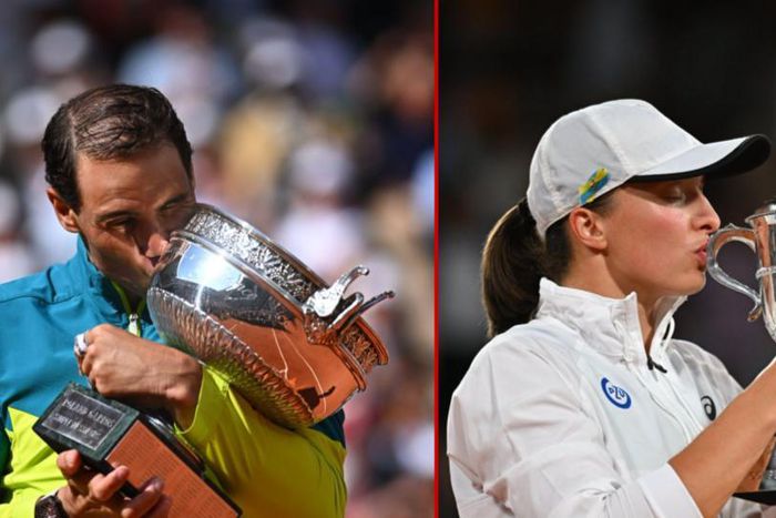 Nadal and Swiatek are this year's French Open champions