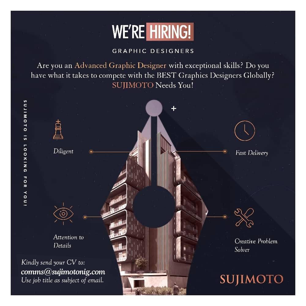 Sujimoto is hiring