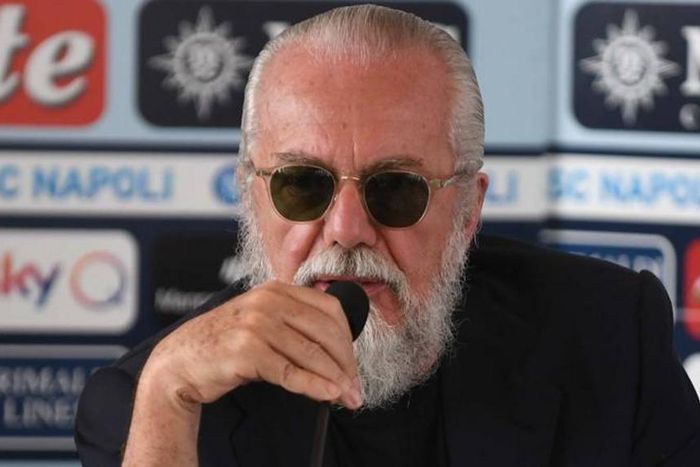 Napoli president Aurelio De Laurentiis