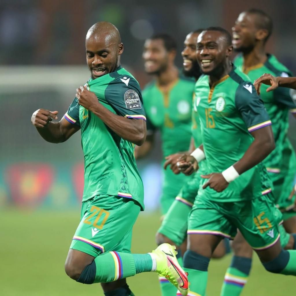 History maker, Ahmed Mogni.