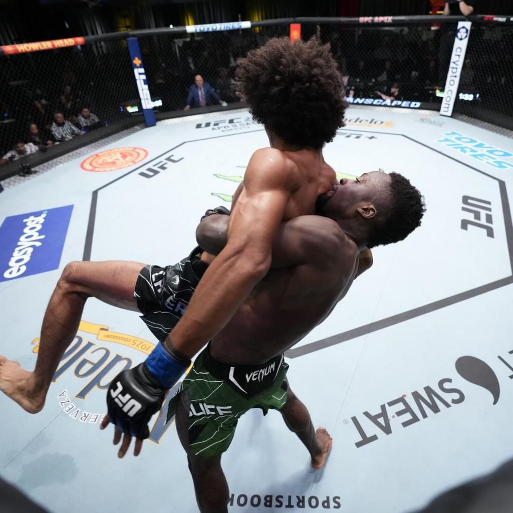 Sodiq Yusuff was victorious at UFC FIGHT NIGHT