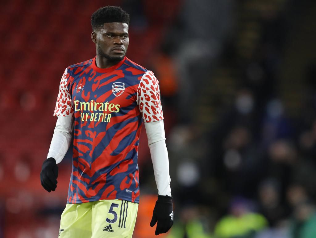 Arsenal and Ghanaian midfielder Thomas Partey