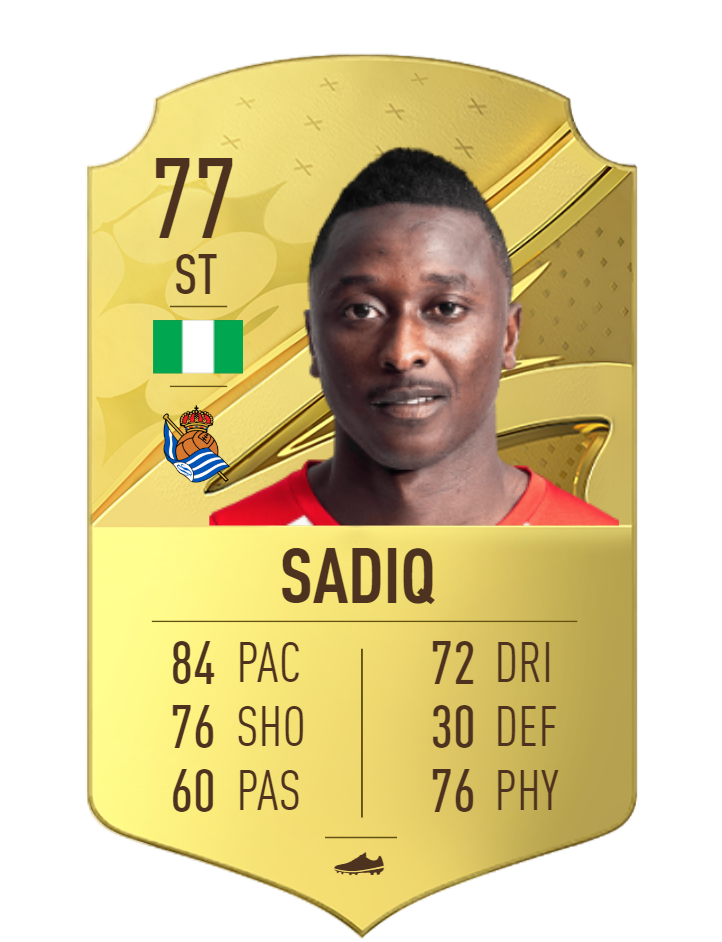Umar Sadiq FIFA 23 OVR
