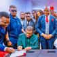 Gov Ifeanyi Okowa assured that Deltans and the State Government would partner with the bank. (DSG)