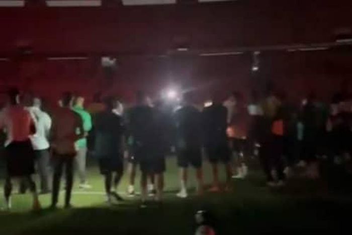 NEPA takes light at Moshood Abiola Stadium as Black Stars of Ghana train