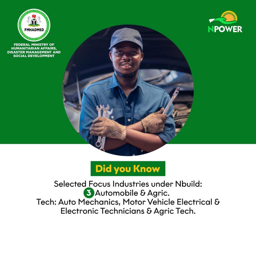 11 Facts you didn't know about FG's Npower Nbuild (Infographics)