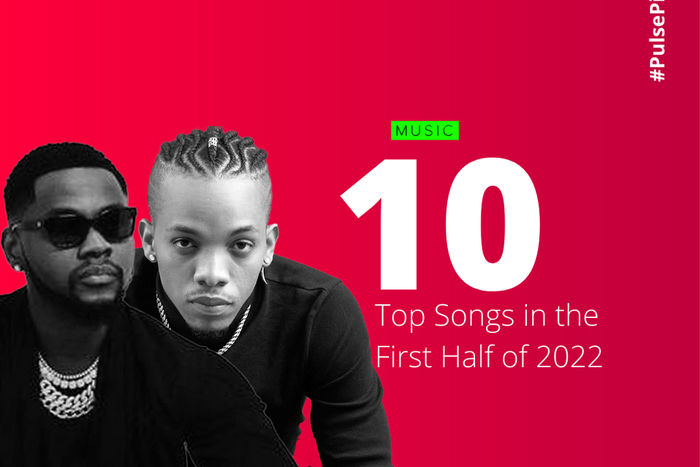 Top Ten Songs in the first half of 2022