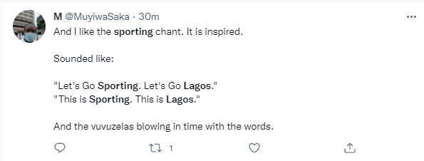 Sporting Lagos Twitter Reactions