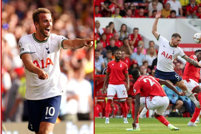 Harry Kane scores twice for Tottenham to beat Nottingham Forest 2-0