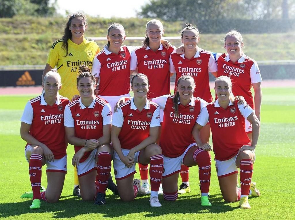 Reactions as Arsenal U-15 team beat Women's team 5-0 in friendly fixture [Video]