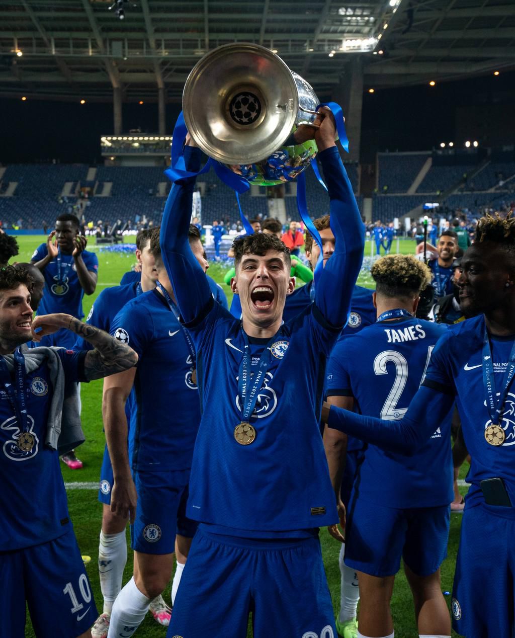 Chelsea beat Manchester City 1-0 thanks to a Kai Havertz goal to win the 2021 UEFA Champions League