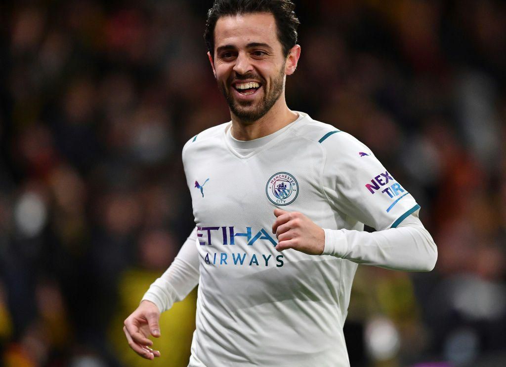 Bernardo Silva scored twice as Manchester City beat Watford 3-1