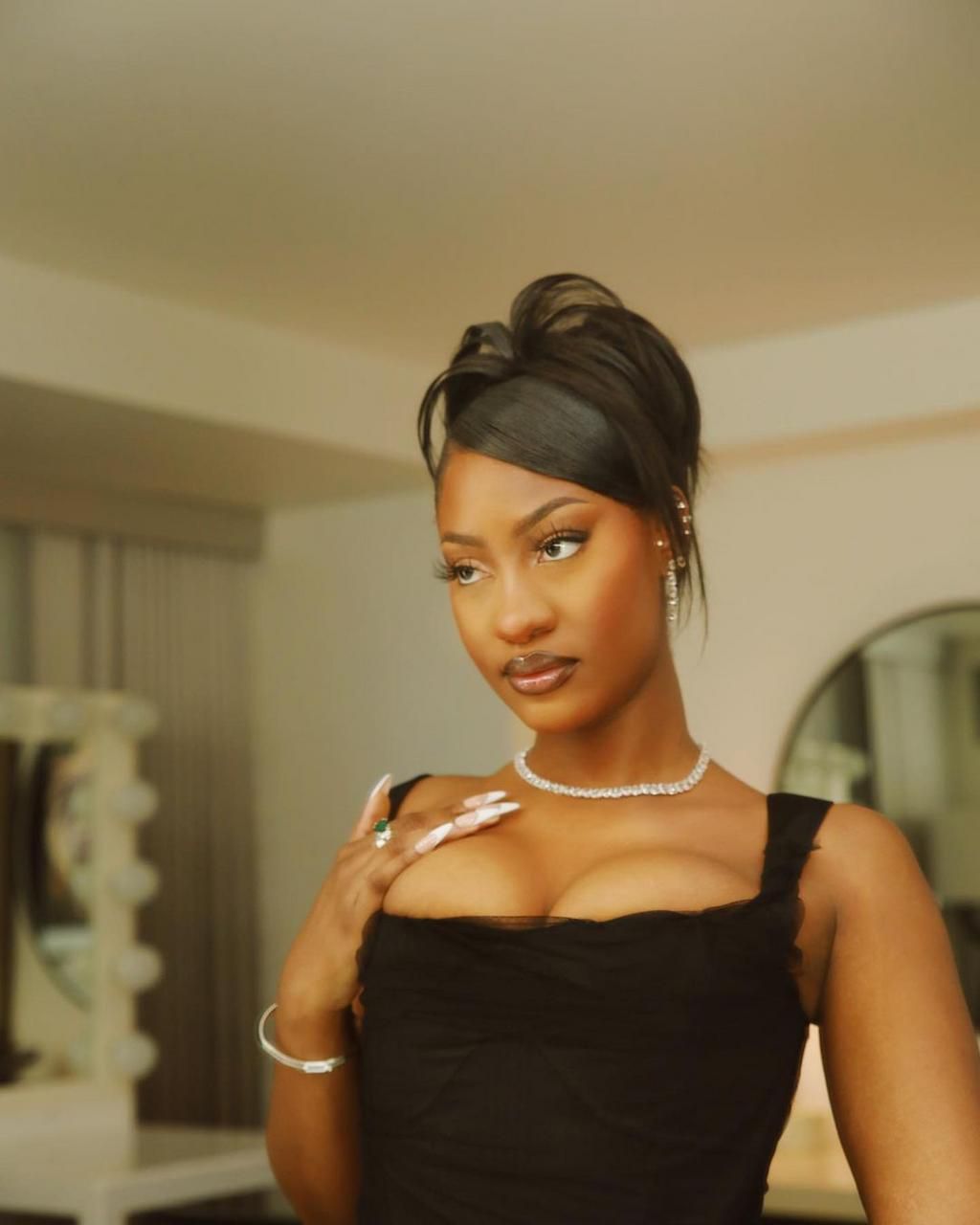 Tems look for the BET Awards [Instagram/Tems]