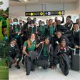 Super Falcons opponents Bayana Bayana of South Africa touch down in Morocco