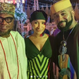 Nollywood actor Femi Branch, actress Adesua Etomi and her hubby Banky W [Instagram/FemiBranch]