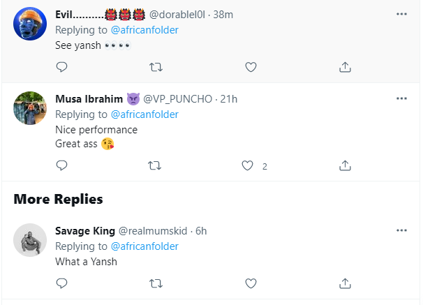 Nigerians reacts to Amaarae dancing with bare butt [Video]