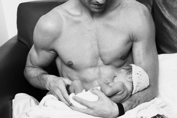 Cristiano Ronaldo and his beautiful baby girl