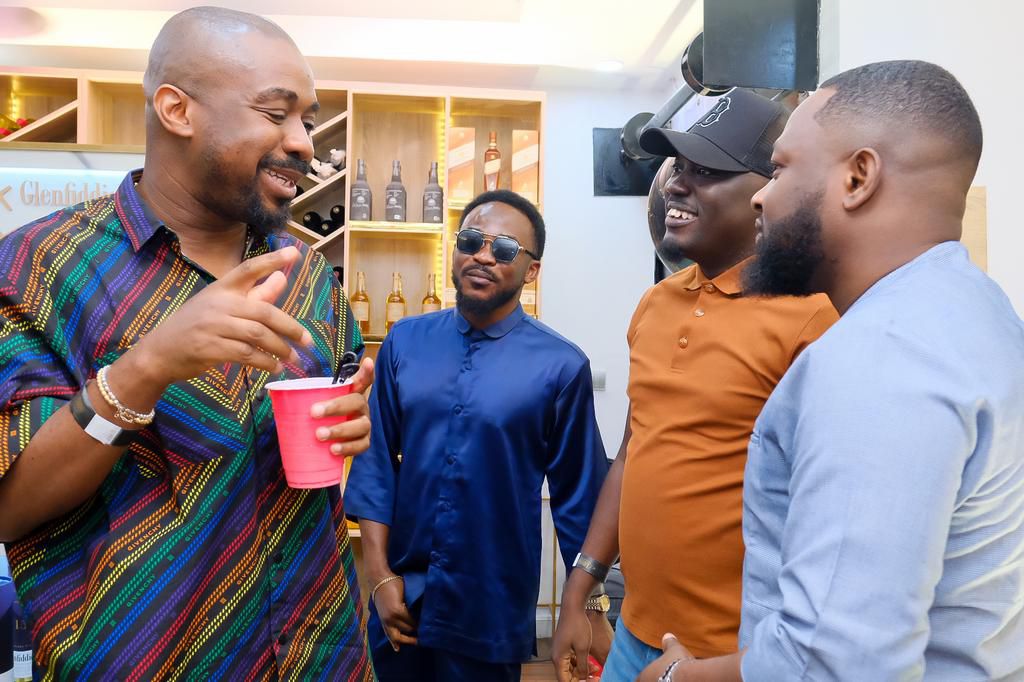 Cocktails, premium drinks, vibes and happy faces at the grand opening of the ultra premium liquor store, liquor emporium