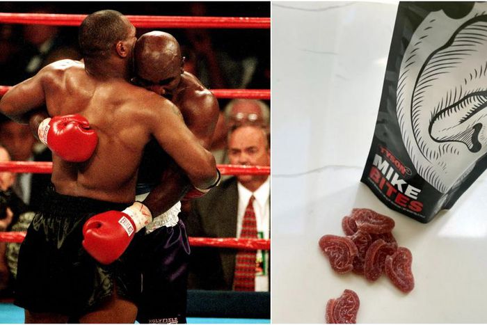Mike Tyson bit Evander Holyfield's ear in 1997