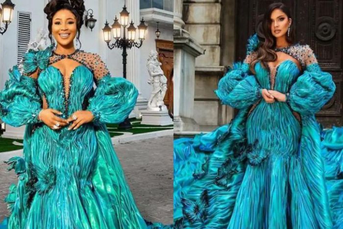 Erica's tailor delivered totally [Instagram/myfashionnaija]