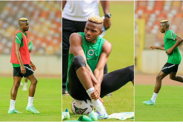 Victor Osimhen is ready for the clash between Nigeria and Ghana