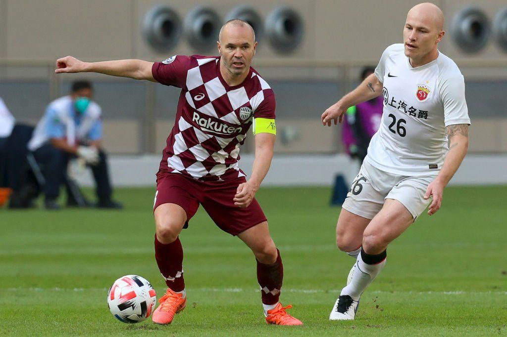 Japanese club Vissel Kobe want to build a crowdfunded bronze statue of midfielder Andres Iniesta