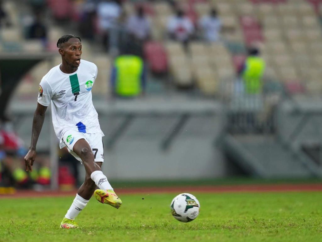 Kwame Quee inspired Sierra Leone's comeback in their unforgettable 4-4 draw with Nigeria in 2020