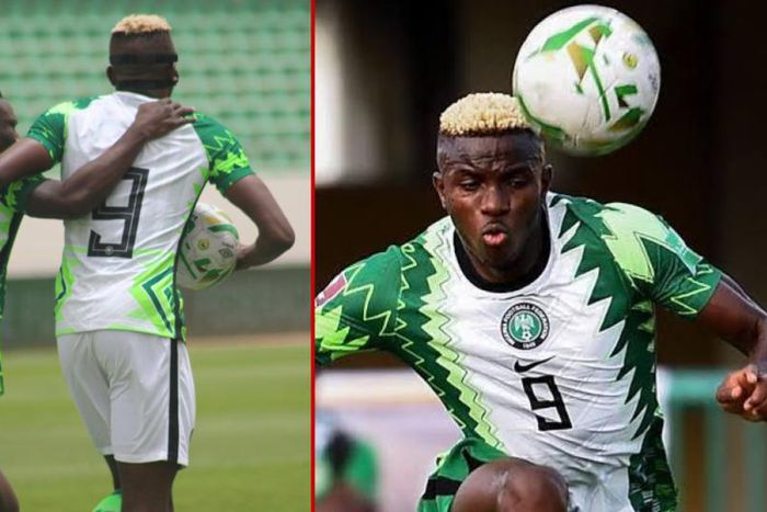 Victor Osimhen scored four goals as Nigeria thumped Sao Tome 10-0