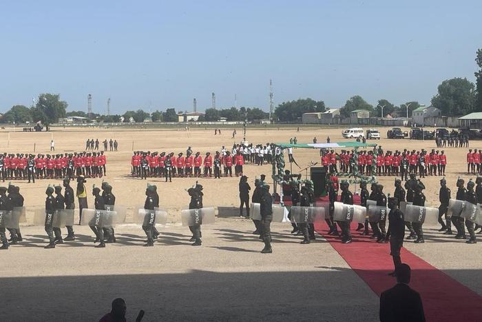 Borno holds first Independence parade in 12 years of insurgency. [NAN]